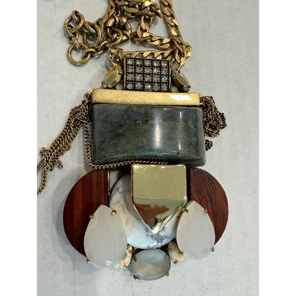 J.Crew Stone Necklace - Picture 4 of 9